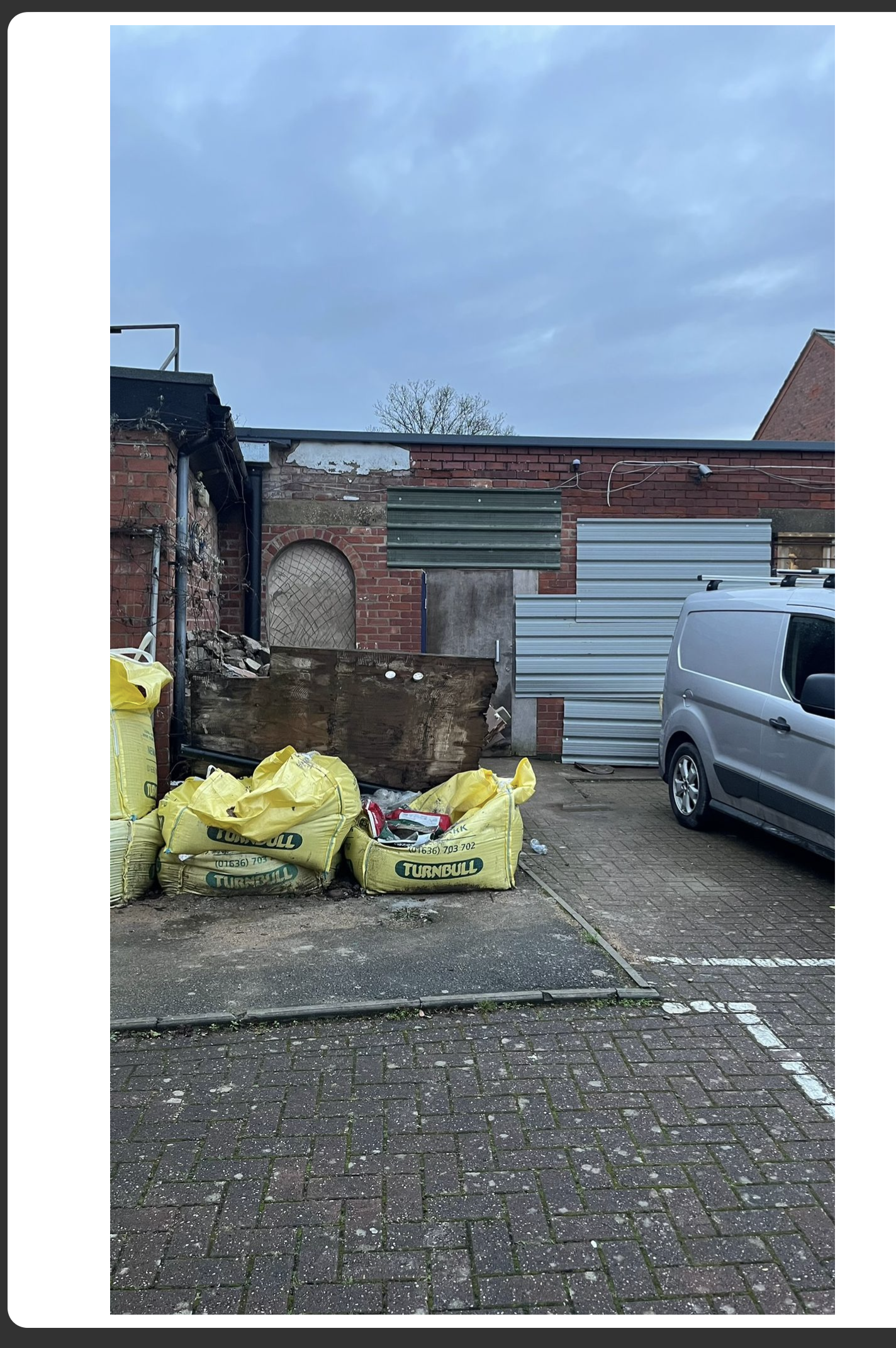 Masjid construction progress 1