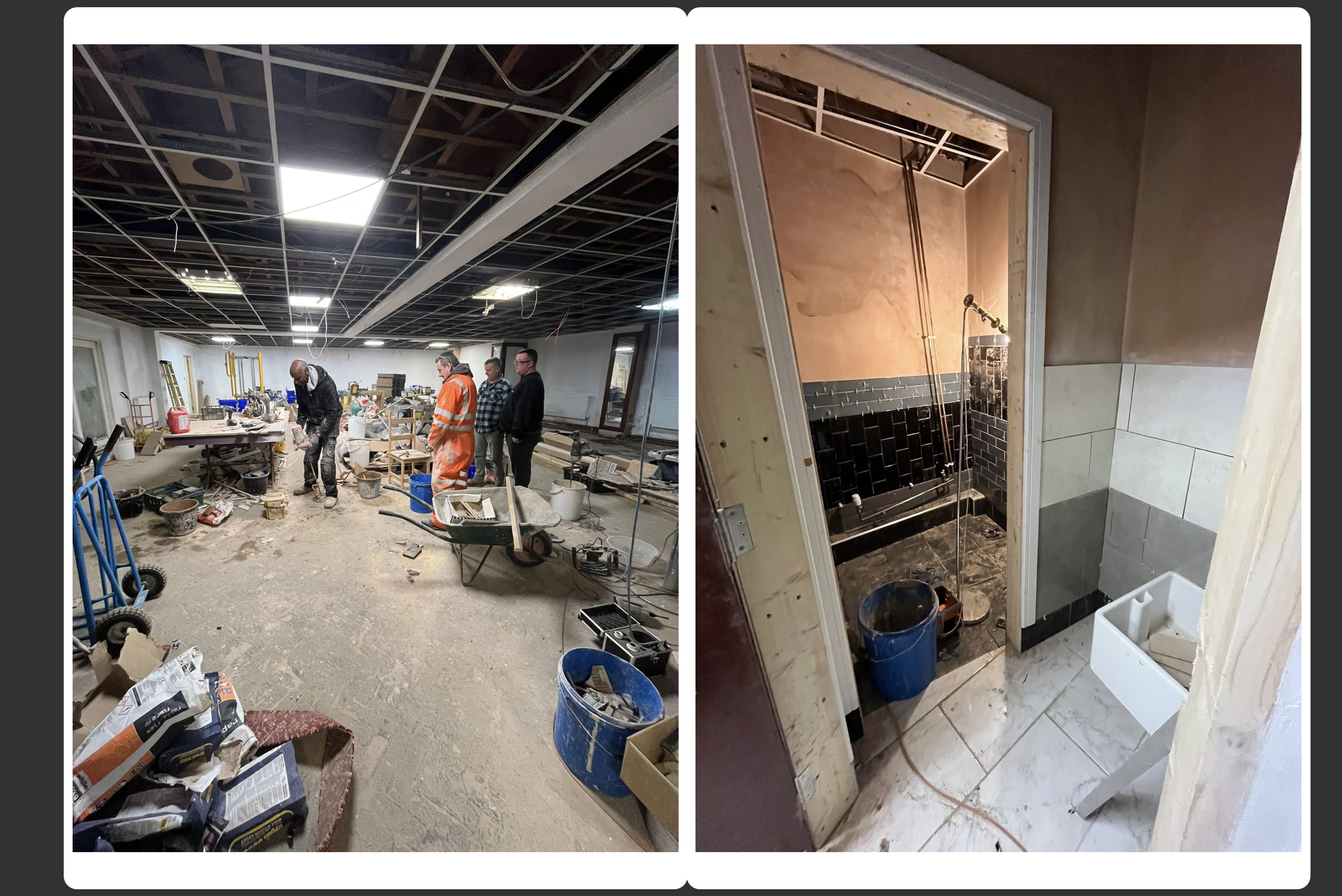 Masjid construction progress 8