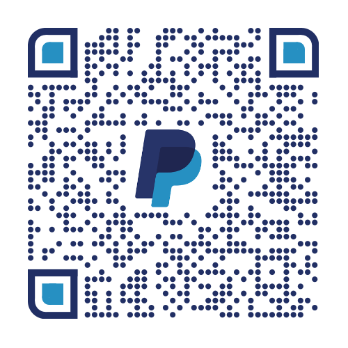 QR code to donate to Newark Islamic Centre via PayPal